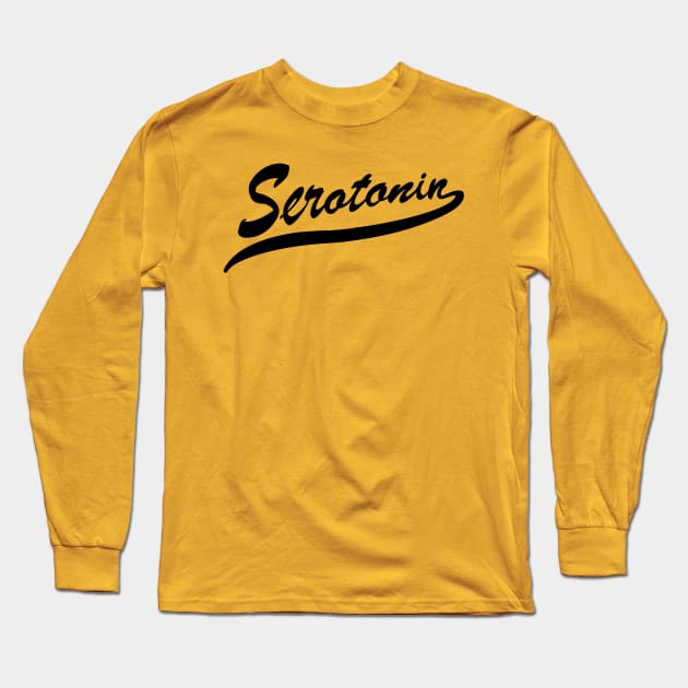 Serotonin Long Sleeve T-Shirt by JGC